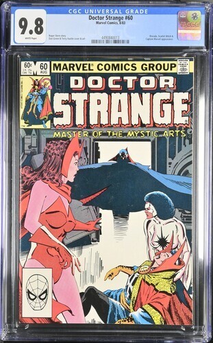 Doctor Strange #60 1983 Marvel Comics CGC 9.8 White Pages 013
