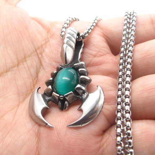 Mens Stainless Steel Scorpion Scorpio 