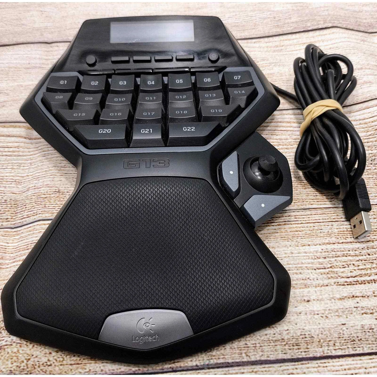 Logitech G13 Advanced Programmable USB Gameboard w/ LCD Display! Retail $700!