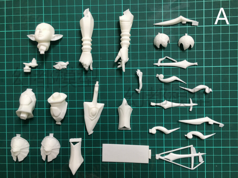 Unassembled 1/6 Scale TERA Castanic Unpainted Figure Resin Model
