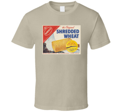 Nabisco Shredded Wheat Box Greatest Cereal Of All Time Breakfast Fan Foodie T Sh