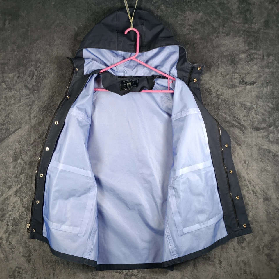 Penfield Jacket Men Small Blue Water Resistant Hooded Utility Barn Chore Coat - Image 4 of 4