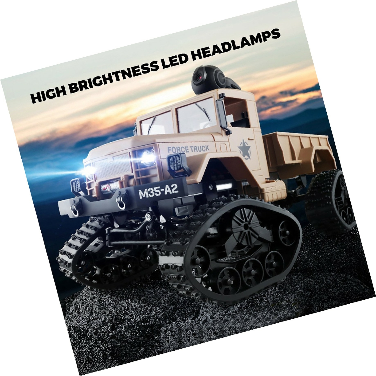 remoking military truck