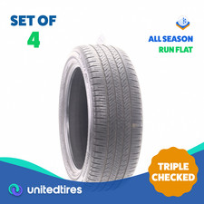 Set Of 4 Used 23550r20 Bridgestone Alenza As 02 Rft 100v - 5-732 15pz4