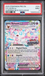 Sylveon ex 041/131 Prismatic Evolutions Stamped Promo