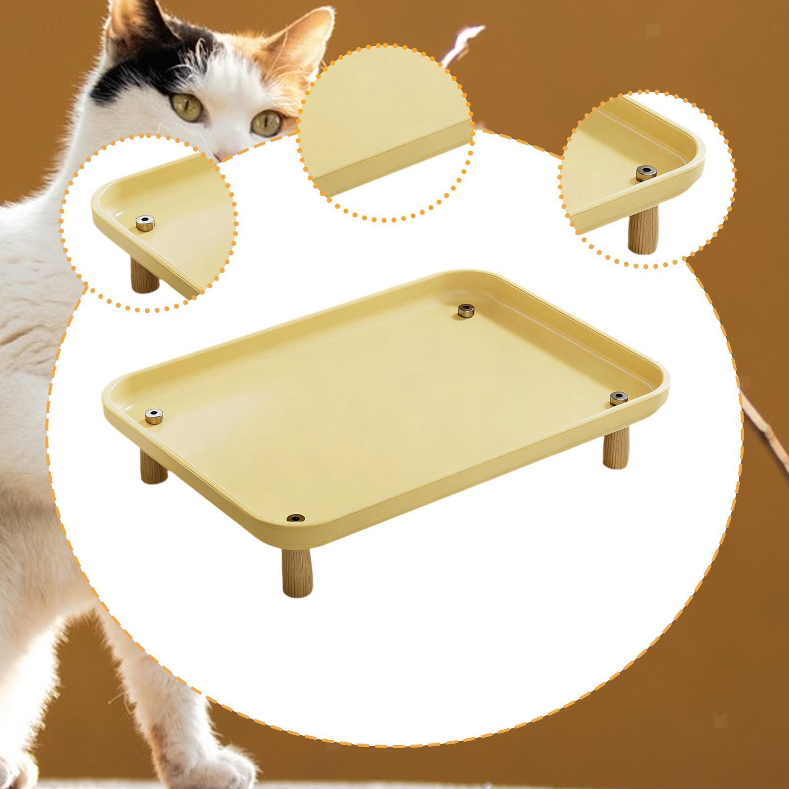 Raised Pet Feeder Stand Dog Bowl Stand for Cats and Dogs Food Dispenser