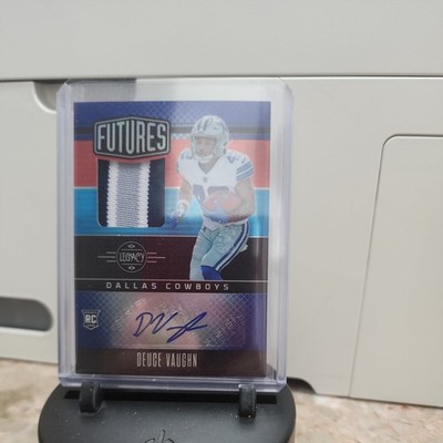 2023 Panini Legacy Deuce Vaughn RC Tri Color Patch Auto No.FAPS-38 01/25
