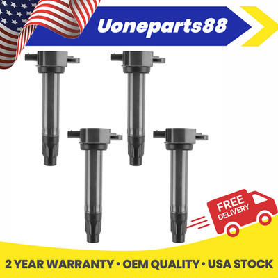 UF557 4x Ignition Coil for 2007-2017 Jeep Compass Chrysler 200 Dodge Avenger 2.4