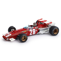 Ferrari 312 B Ignazio Giunti 1970 N.28 4Th Belgium Gp With Pilote 1:43 Brumm For
