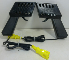 2 Vintage Tyco HO Scale Black Slot Car Speed Controllers IN NEAR MINT CONDITION