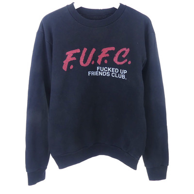 LOCAL AUTHORITY Sweatshirt Sweat Print Fucked Up Schwarz Gr. S