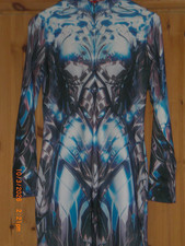 Anime/ Manga Ganzkörper Anzug Kostüm - weiblicher cyborg/roboter print Einteiler