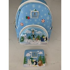 Juego de mini mochila y billetera Loungefly Elf Buddy & Friends