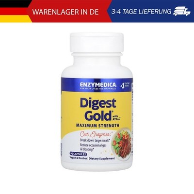 Enzymedica, Digest Gold  with ATPro , Unterstützung der Verdauung mit ATPro , ma