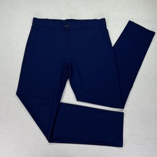 Greyson Montauk Sport Trouser Pants Men's 34x32 Blue Stretch Performance Golf