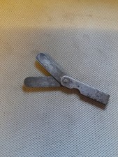 FEELER GAUGE FOR VINTAGE CAR TOOLKIT. FEELERS MARKED 0.022 AND 0.025