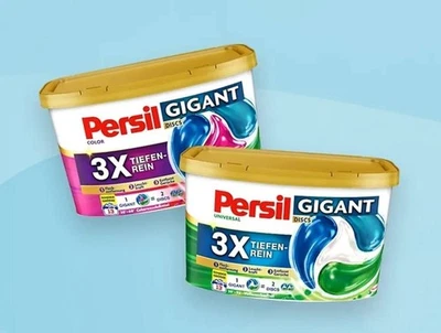 Persil Waschmittel Discs Gigant Color oder Universal für große Waschladungen - Bild 1 von 4