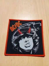 AC/DC Angus Patch Red Border 
