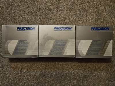 3 boxes of Precision MD-2D 10 Flexible Disks 5.25'' Floppy Disk 10 Pack NEW