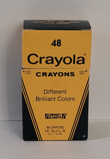 Vintage CRAYOLA CRAYONS - 48 18 Retired Brilliant Colors - Binney  Smith