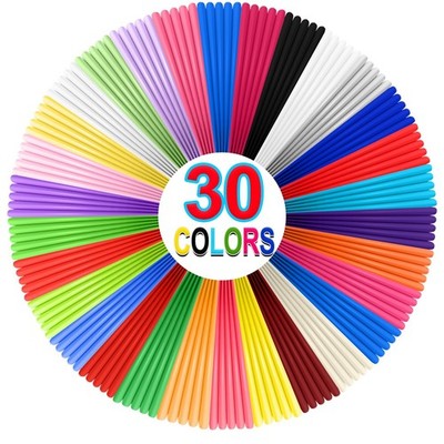 PLA-5M x 30 Colors & 2 Finger Caps, 1.75mm Pla-5m * 30 & 2 Caps