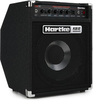 Hartke KB12 Kickback 1 x 12-inch 500-watt Bass Combo Amp (3-pack) Bundle