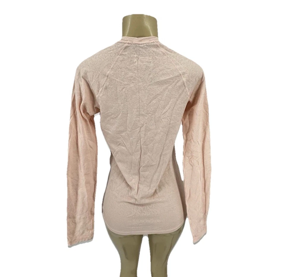 Smartwool Pequeña Mujer Lana Merino Bl 150 Encaje Manga Larga Camiseta Cuello Redondo G25 Foto 3 de 4