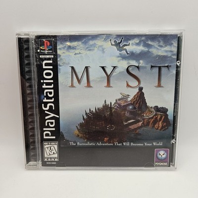 Myst (Sony PlayStation 1, 1996) CIB Complete W/ Manuel, Tested And Working