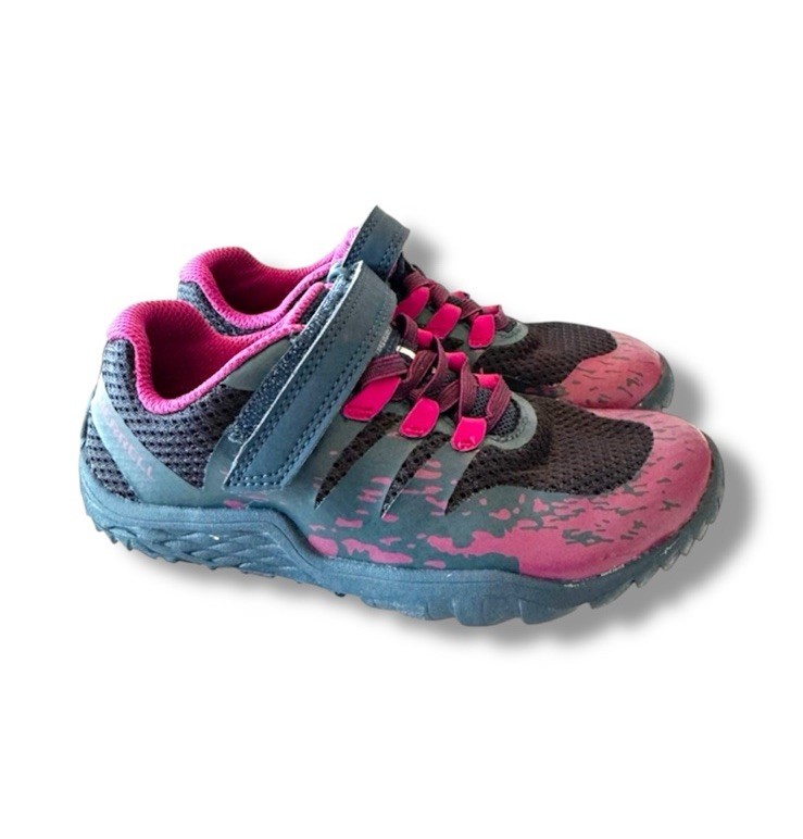 Guanto da trail Merrell bambino taglia 12 5 outdoor viola blu minimalista escursionismo acqua