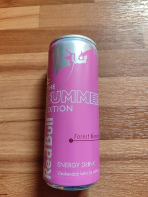 Red Bull Dose The Summer Edition Forest Berries Estland Full Voll 250ml Can Pink