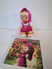 Masha and the Bear Soft Plush Doll Toy Singing Gift for Kids