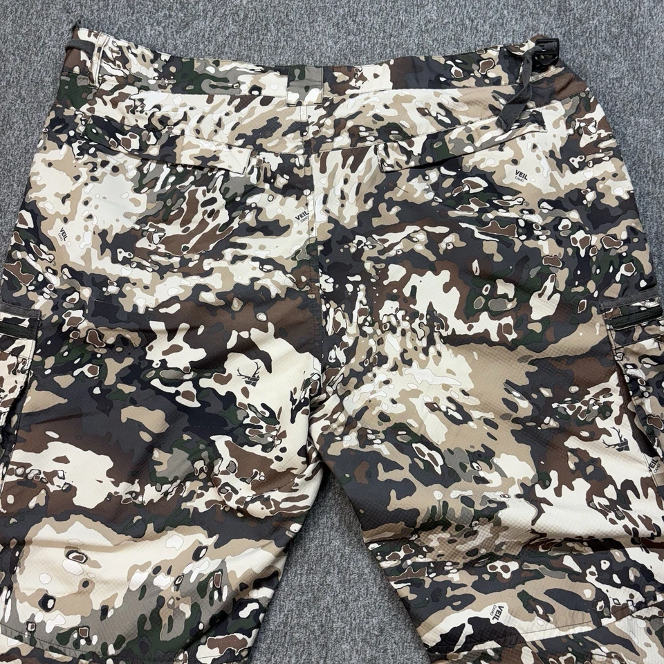 WALLS Pro Series Hunting Pants Men’s 2XL Reg Veil Camo Cargo Soft Shell - Image 4 of 4