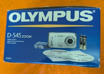 Olympus Camedia D-545 Zoom Compact Digital Camera Silver 4.0MP