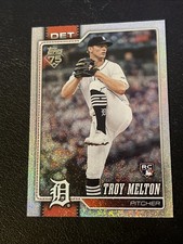 2026 Topps Series 1 Troy Melton Detroit Tigers #212 sand glitter  RC