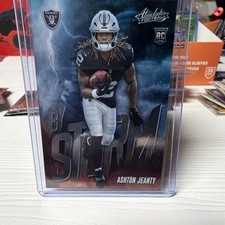 2025 Panini Absolute Ashton Jeanty #1 By Storm Rookie Raiders Football