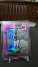 2022 Panini Donruss Optic - Rated Rookie Jordan Davis #246 Pink Prizm (RC)