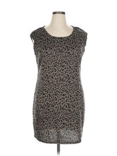 Nine West Women Brown Casual Dress XL