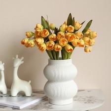 High Detail Silk Lily of the Valley Flowers Bouquet for Wedding Home Display