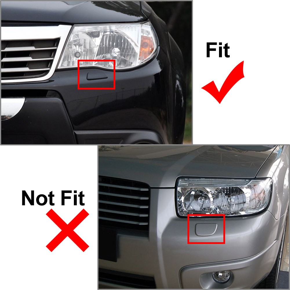 Headlight Washer Nozzle Cover Cap For Subaru Forester 2008-2013 08