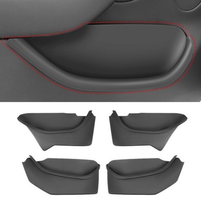 2026 Tesla Model Y Juniper Door Pocket Liner & Storage Organizer Set 4PCS Ful...