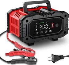 Premium 20Amp Battery Charger 12V/24V LiFePO4 Lead Acid AGM Smart Automatic B...