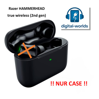 Razer Hammerhead True Wireless 2nd Gen schwarz +++ NUR CASE - SEHR GUT +++