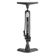 Concord Deluxe Floor Pump with Digital Gauge, Schrader and Presta Compatible