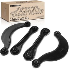 A-Premium Set of 4, 2 Rear Forward Lower Control Arm 2 Rear Upper Contr...