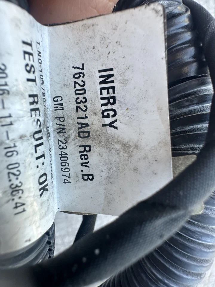 Chevrolet Malibu 2017 tanque de combustible trasero bomba cableado arnés cable OEM Foto 4 de 4