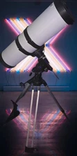 Hexeum 150EQ Newtonian Equatorial Reflector Telescope With Camera Mount + Lenses