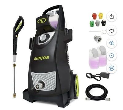 #ad #ad Sun Joe Electric Pressure Washer Portable Power Washer with Wheels SPX3000 $119.00