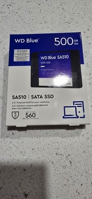 WD 500GB WD Blue SA510 SATA Internal Solid State Drive SSD WDS500G3B0A
