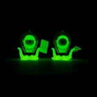 Kang and Kodos 3" Mini Set GID Simpsons x Kidrobot IamRetro Exclusive SEALED