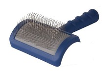 Show Tech Tuffer Than Tangles Slicker Brush for Dog Grooming with L... Fast Ship